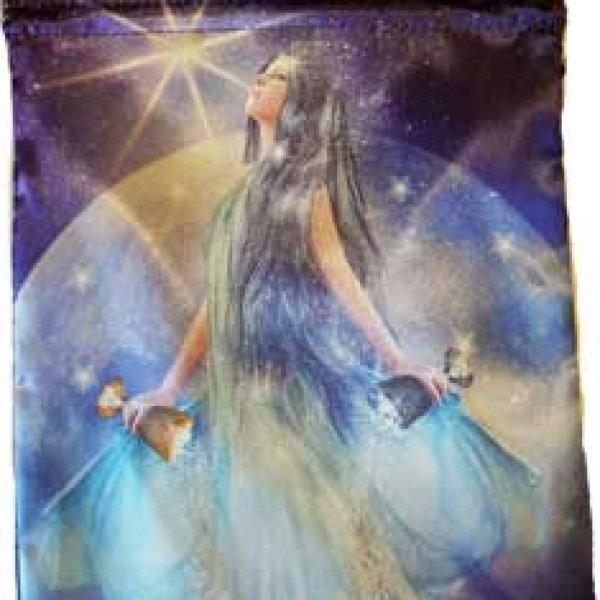 Thelema Tarot Bag by Lo Scarabeo 6" x 9"