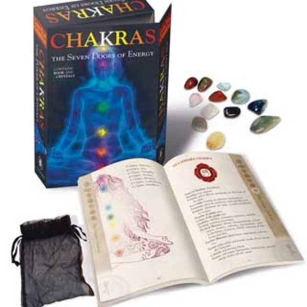 Chakras, Seven Doors of Energy (bk & 7 crystals) by Lo Scarabeo