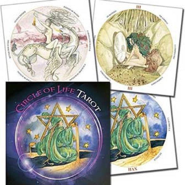 Circle of Life taror (round) by Maria Distefano