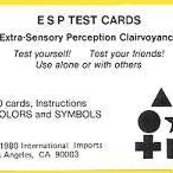 ESP Test Cards (50 Cards)