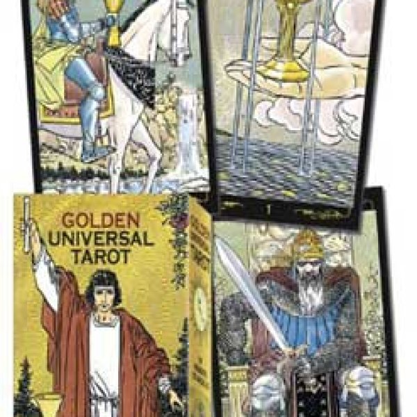 Golden Universal Tarot Deck by Roberto DeAngelis
