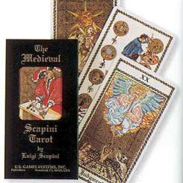 Medieval Scapini tarot  deck by Scapini & Luigi