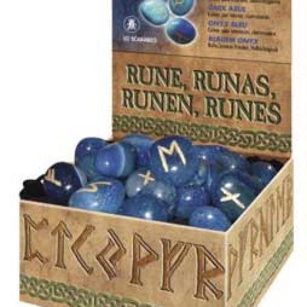 Blue Quartz Rune set by Lo Scarabeo