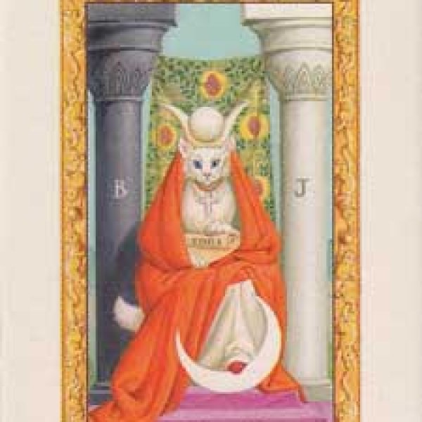 Tarot of the White Cats Mini deck by Baraldi