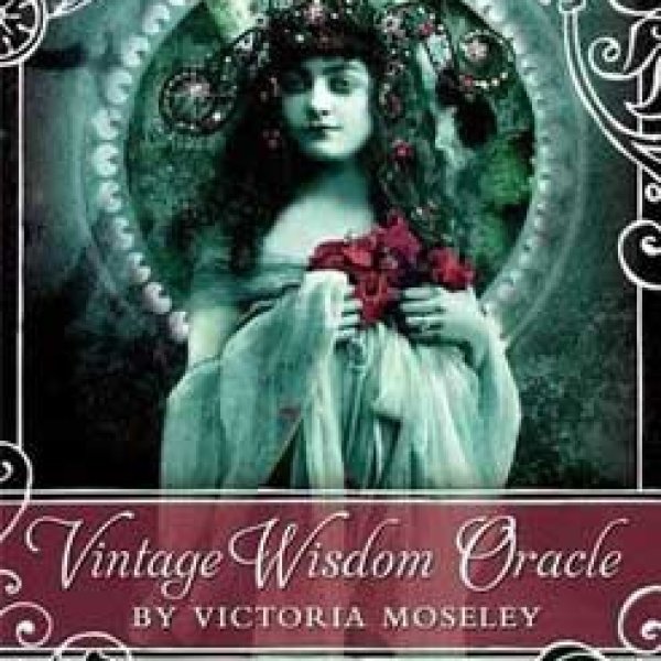 Vintage Wisdom oracle deck by Victoria Moseley