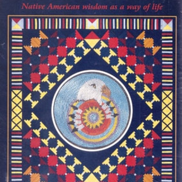 White Eagle Medicine Wheel (dk & bk) by Eliana Harvey
