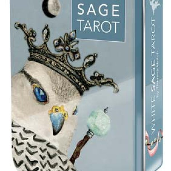 White Sage tarot tin by Theresa Hutch