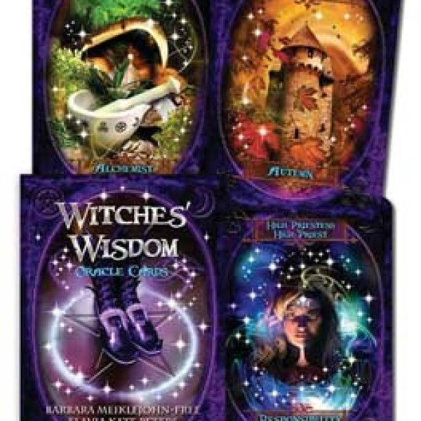 Witches Wisdom oracle by Meiklejohn-Free & Peters