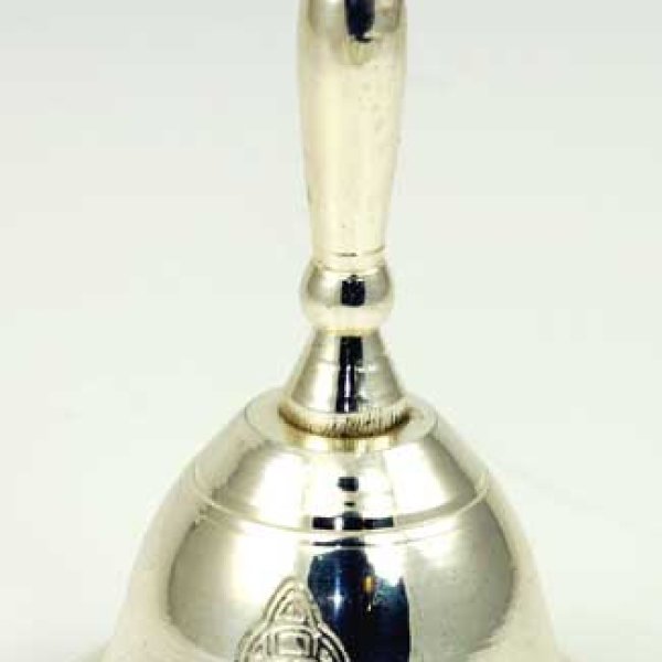 Altar Bell with Triquetra Design 2 1/2"