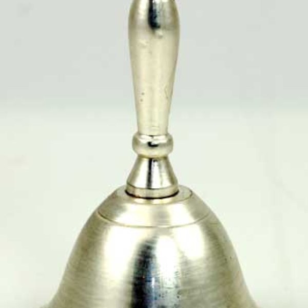 Unadorned altar bell 2 1/2"