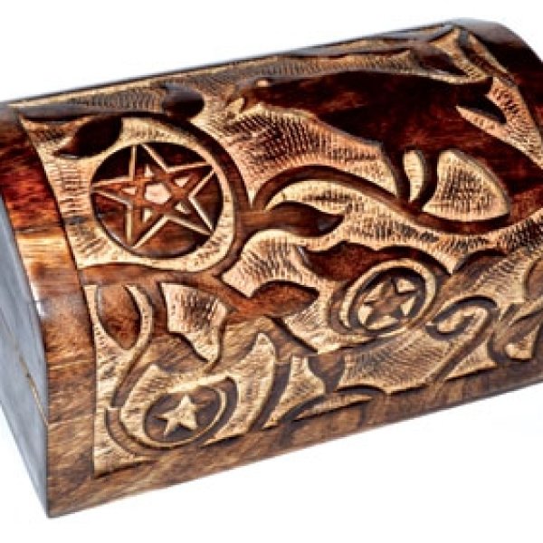 4.75" x  8" Raven/ Pentagram ches