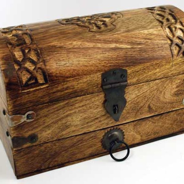 Celtic Cross Treasure chest