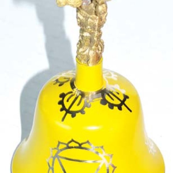 5 1/2" Yellow Tibetan Bell (note G)