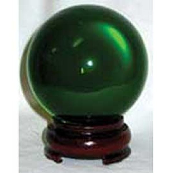 50mm Green gazing ball