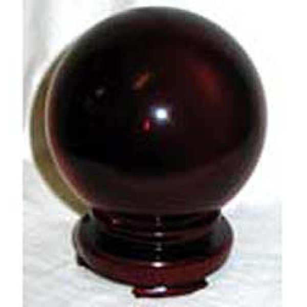 50mm Red gazing ball