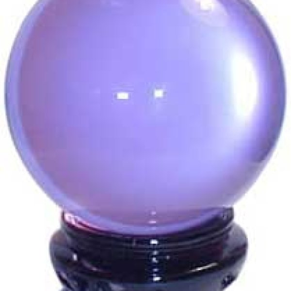 95 mm Lavender gazing ball