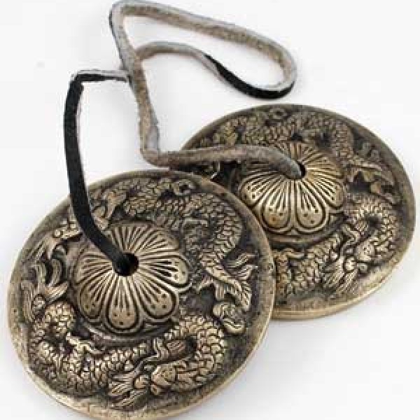 Dragon Tingsha Cymbals 3"