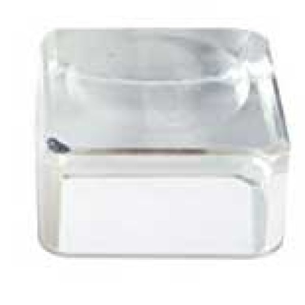 Cube gazing ball stand