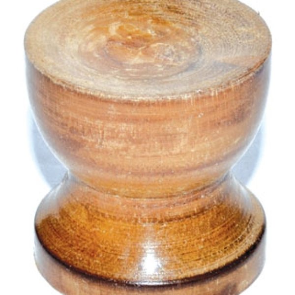 Wood gazing ball stand (3/pk)