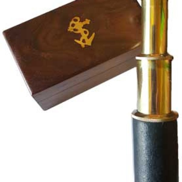 6" Telescope in Wood box