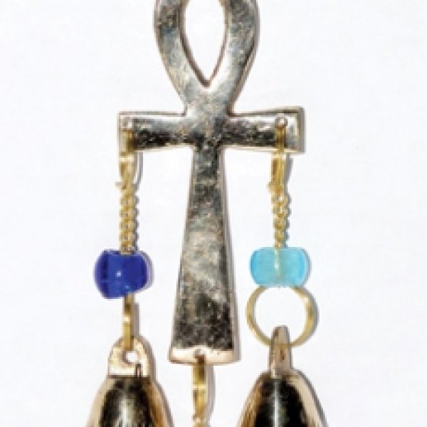 9" Ankh windchime