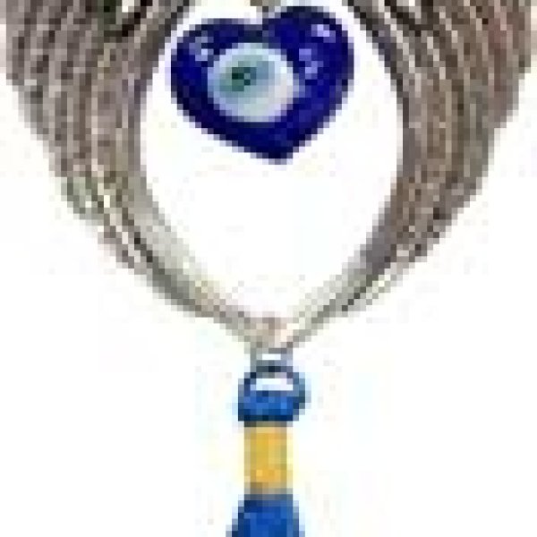 Angel Wings Evil Eye wall hanging
