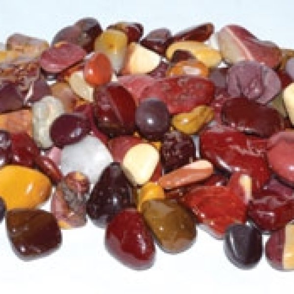 1 lb Mookaite tumbled chips 6-8mm