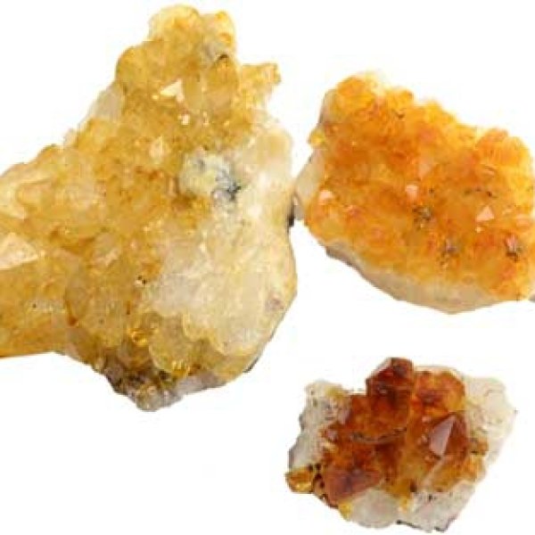 Flat of Citrine Druse