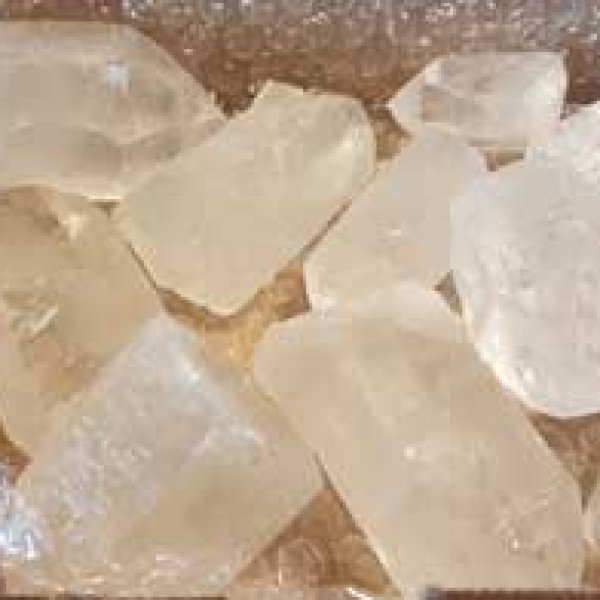 3# Flat of Rough Clear Quartz Points