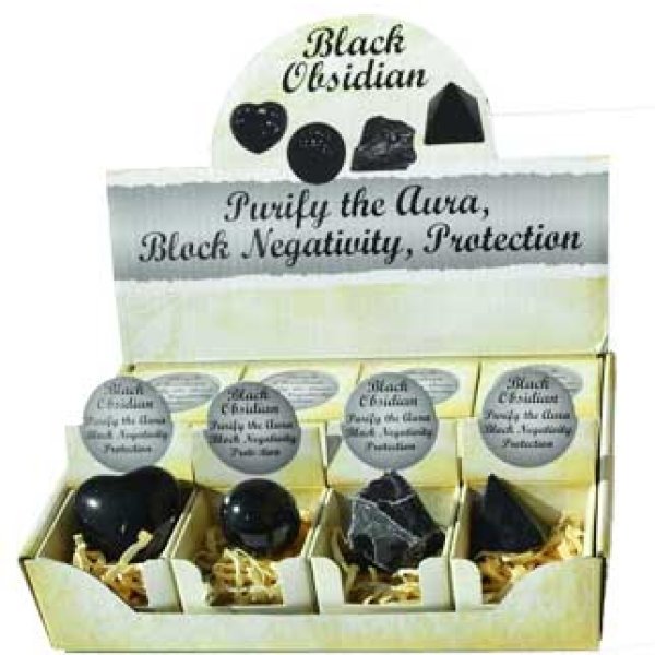 Black Obsidian gift box (set of 12)