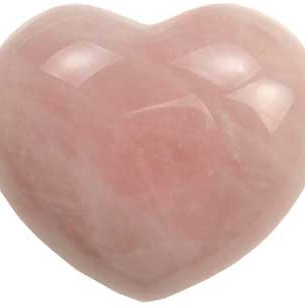 1 3/4" Rose Quartz heart
