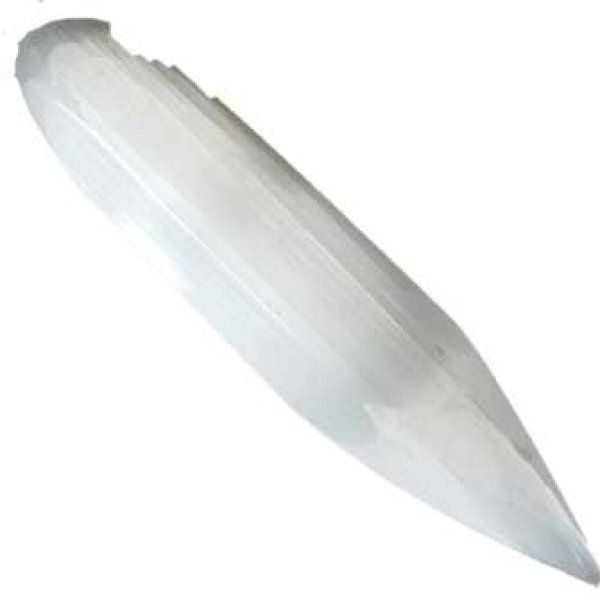 3" 6-Faceted Selenite massager