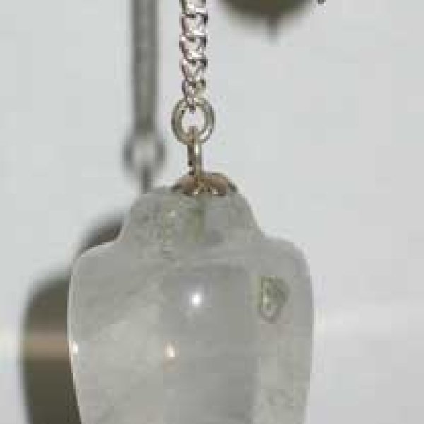 Clear Quartz pendulum