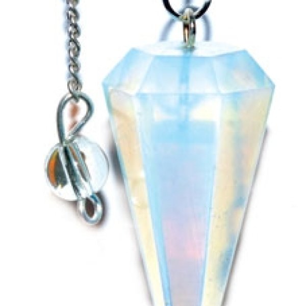 6-sided Opalite pendulum