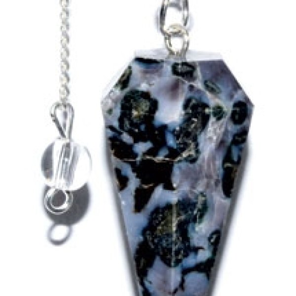 6-sided Blue Pearl pendulum