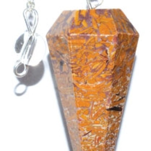 6-sided Calligraphy Stone pendulum