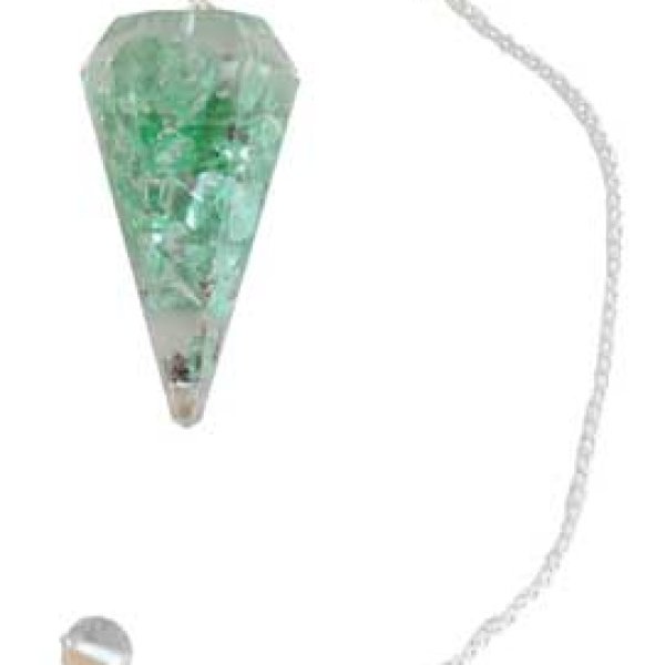 Apatite Orgone pendulum
