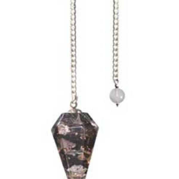 Tourmaline orgone pendulum