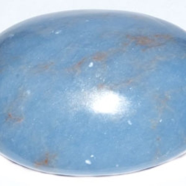 Angelite palm stone