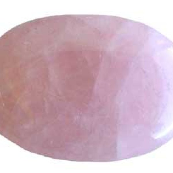 Rose Quartz palm stone