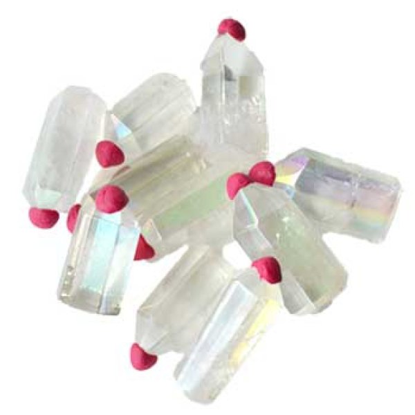1 lb Angel White Crystal points