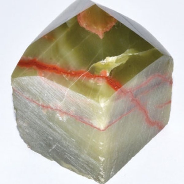 Aragonite, Green top polished point