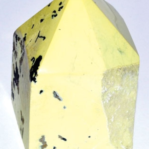 Serpentine top polished point