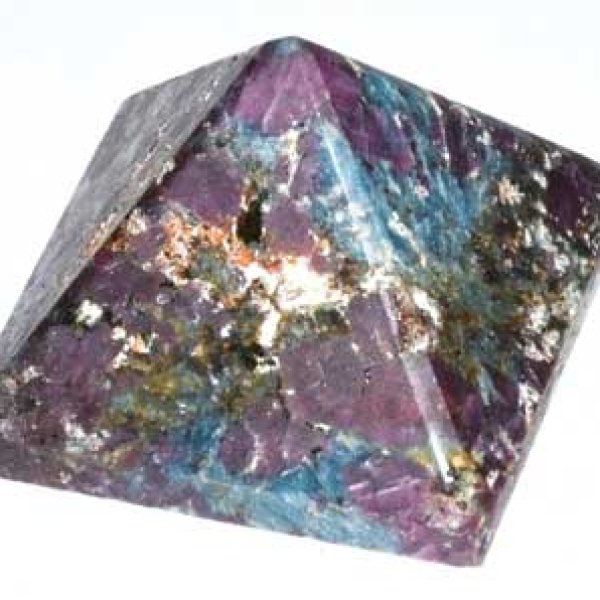 25-30mm Ruby with Kyanite pyramid