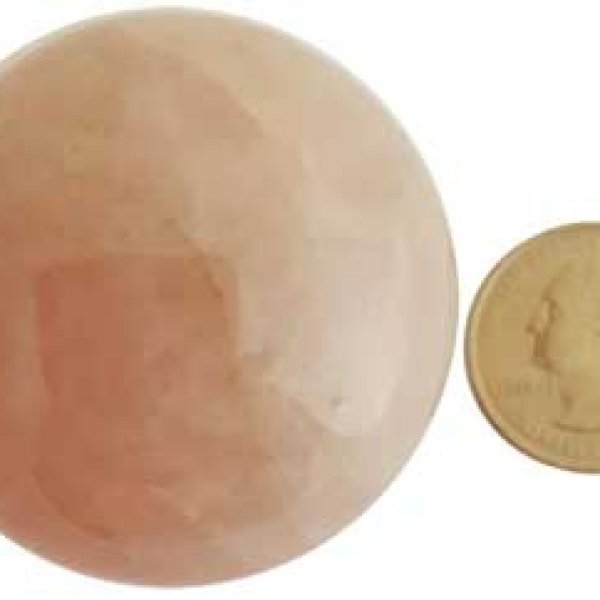 40mm Rose Quartz sphere
