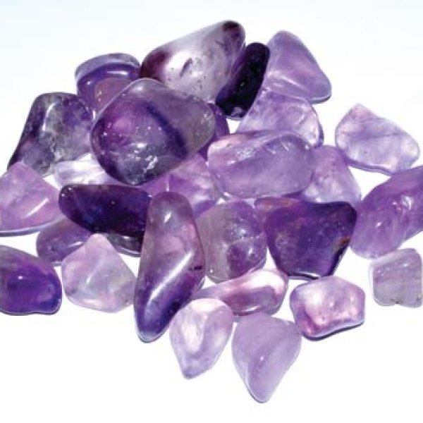 1 lb Amethyst tumbled stones