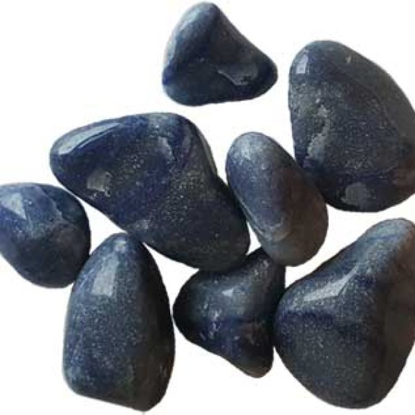 1 lb Blue Aventurine tumbled stones