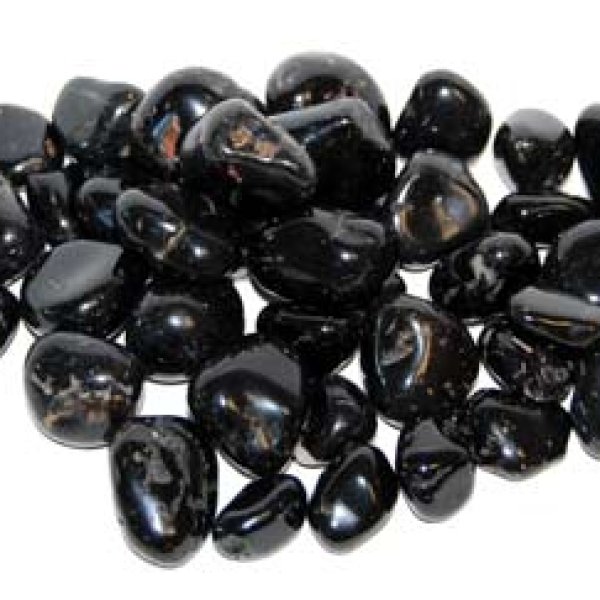 1 lb Black Onyx tumbled stones