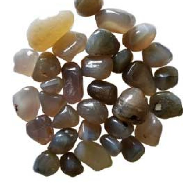 1 lb Chalcedonya tumbled stones
