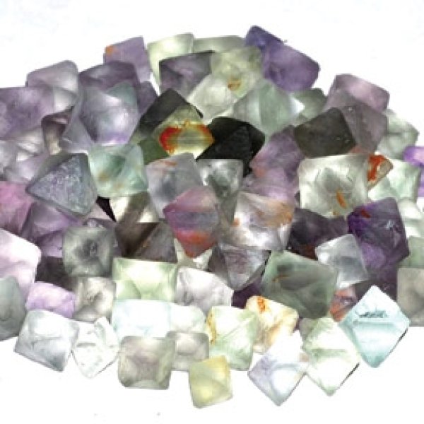 1 lb Flourite green octahedral